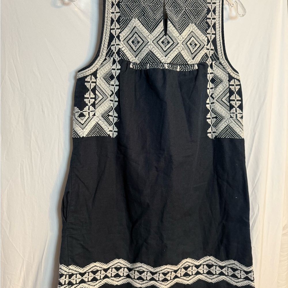 Madewell Dress XS Women’s | Madewell Stitchtake Women’s Sleeveless Dress Navy - Picture 5 of 13